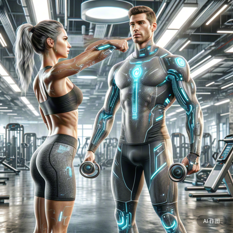 “AI健身教练”真人挑战，轻松收获百万播放！