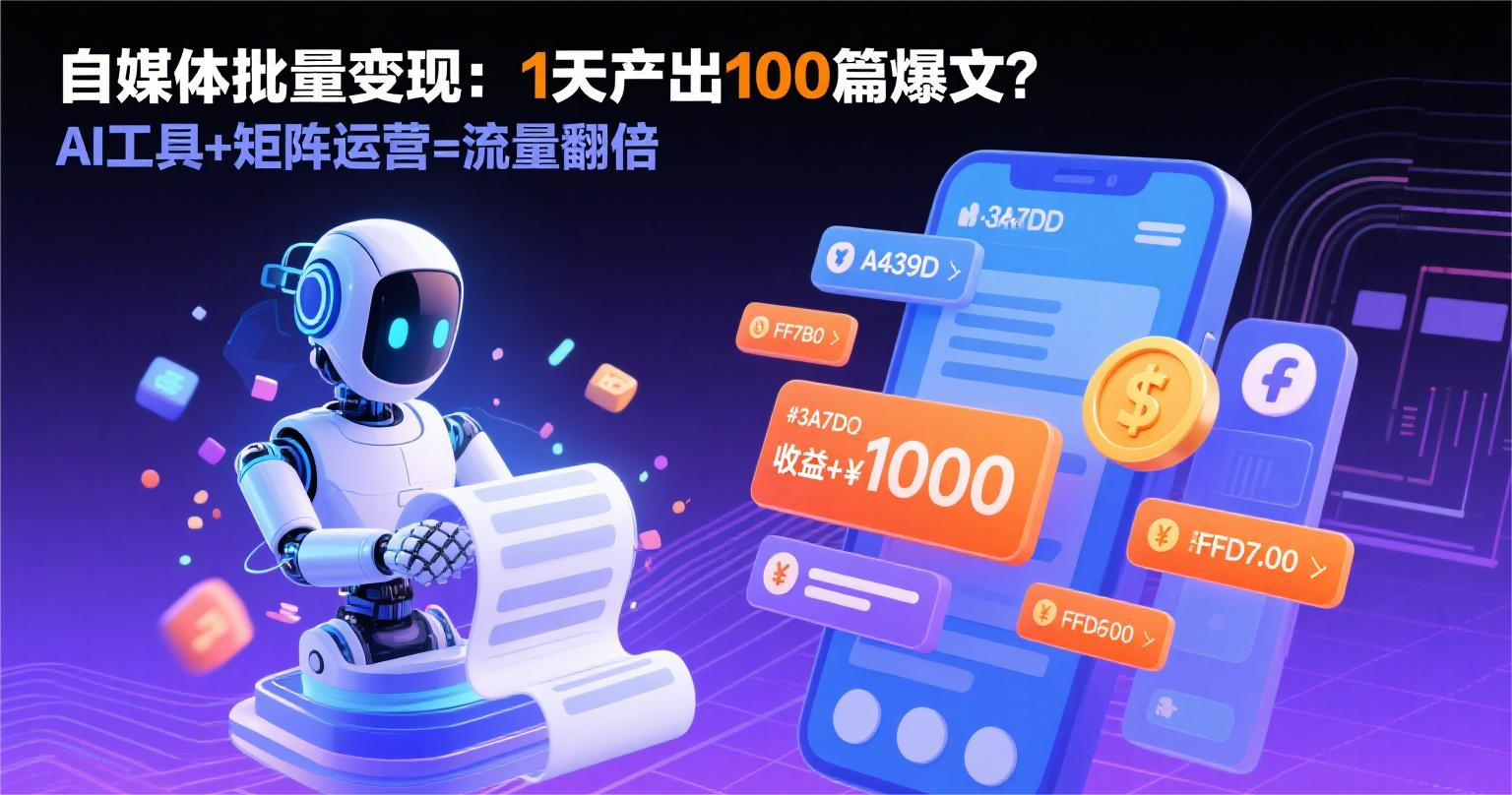 DeepSeek 自媒体行业批量生产内容变现