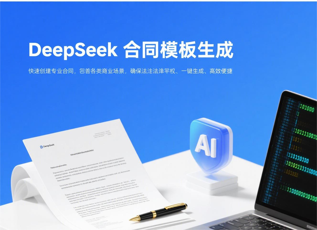 DeepSeek合同模板生成