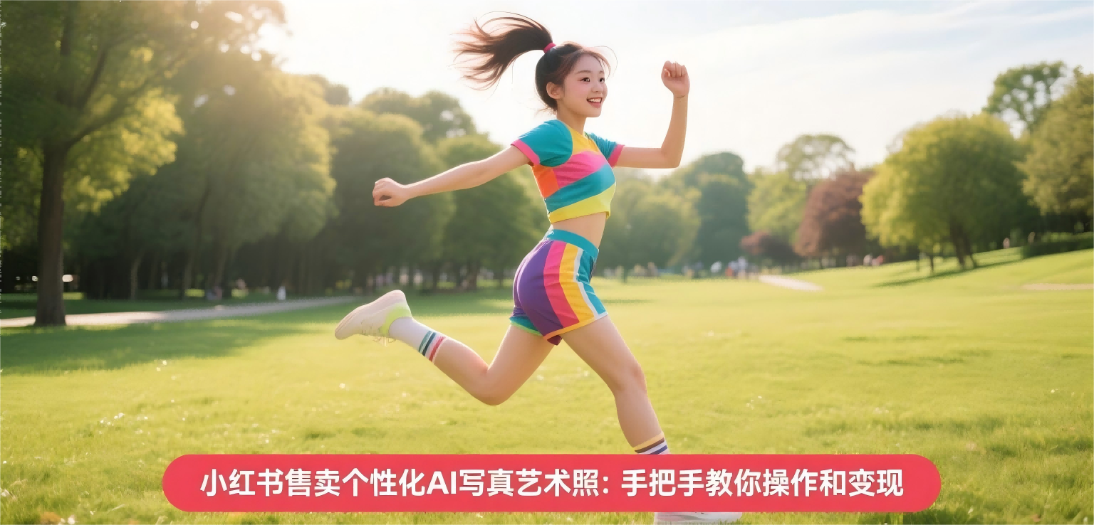 小红书售卖个性化AI写真艺术照：手把手教你操作和变现