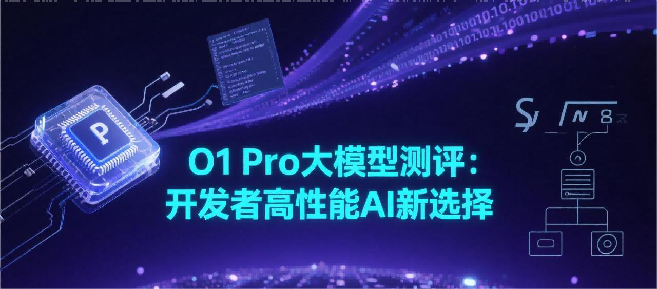 O1 Pro大模型深度测评：面向开发者的高性能AI新选择