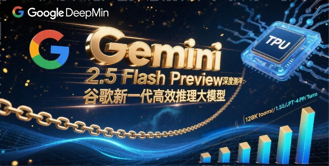 Gemini 2.5 Flash Preview 深度测评：谷歌新一代高效推理大模型