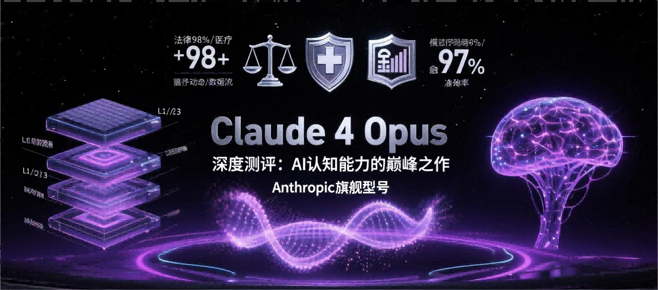 Claude 4 Opus 深度测评：AI认知能力的巅峰之作