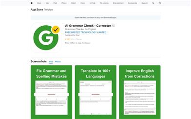AI Grammar Checker For Ios