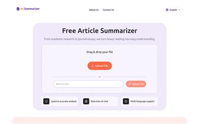 Free AI Article Summarizer