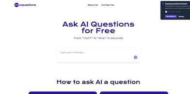 Ask AI Questions Online