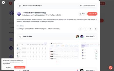 Toolify.ai Social Listening