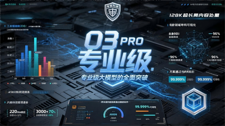 O3 PRO 深度测评：专业级大模型的全面突破