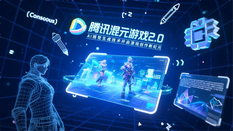腾讯混元游戏2.0重磅升级，AI视觉生成技术开启游戏创作新纪元