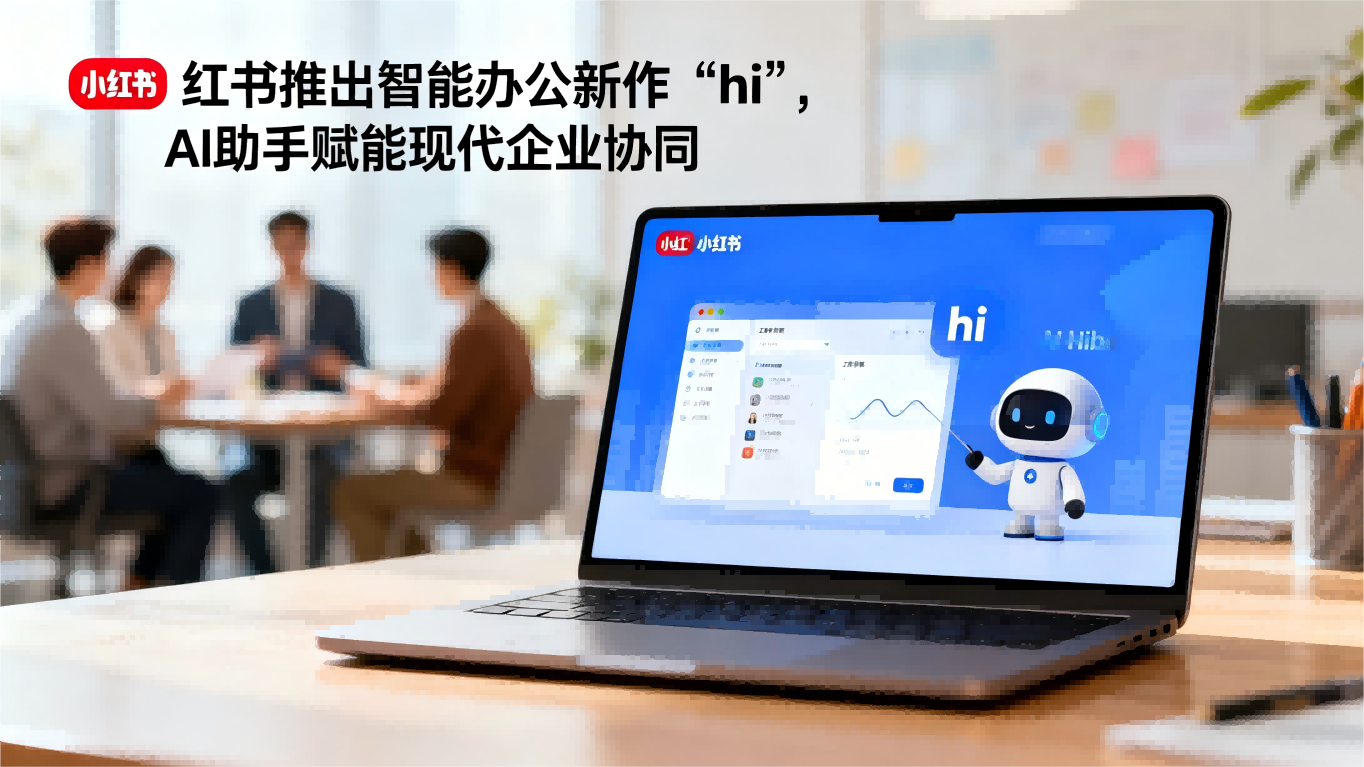 小红书推出智能办公新作“hi”，AI助手赋能现代企业协同