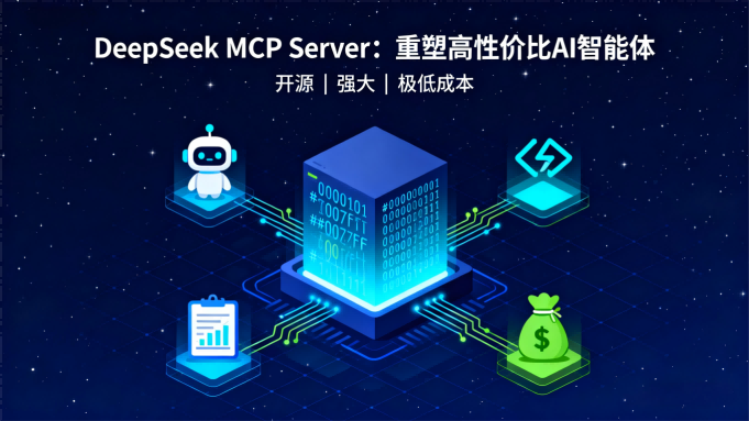 DeepSeek MCP Server测评：打造低成本高智能的AI智能体工作流