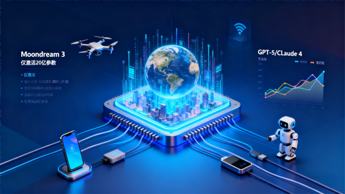参数仅激活20亿，视觉语言模型Moondream 3预览版性能比肩GPT-5