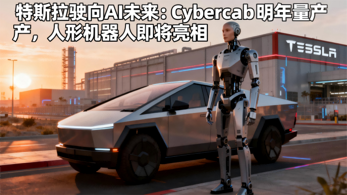 特斯拉驶向AI未来：Cybercab明年量产，人形机器人即将亮相