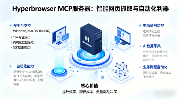 Hyperbrowser MCP 服务器测评：强大的网页抓取与自动化利器