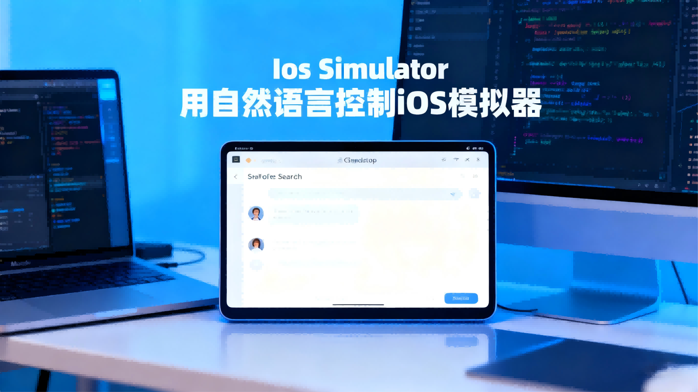 用自然语言操控iOS模拟器：Ios Simulator MCP彻底颠覆应用测试