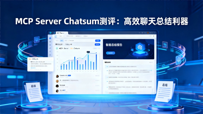 MCP Server Chatsum测评：高效聊天总结利器，让对话分析变得简单