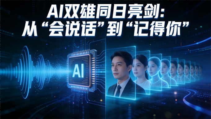 从声音克隆到角色永存：AI双雄同日亮剑，开启生成式AI新战局