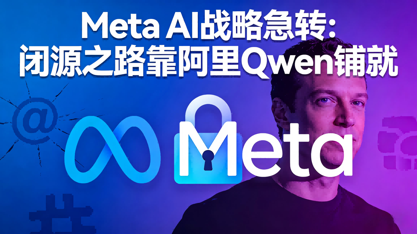 Meta AI战略急转：闭源之路靠阿里Qwen铺就，扎克伯格亲督“超级智能”攻坚