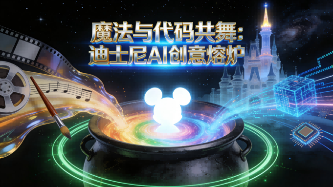 魔法与代码共舞：迪士尼如何用AI“熔炉”重铸创意未来