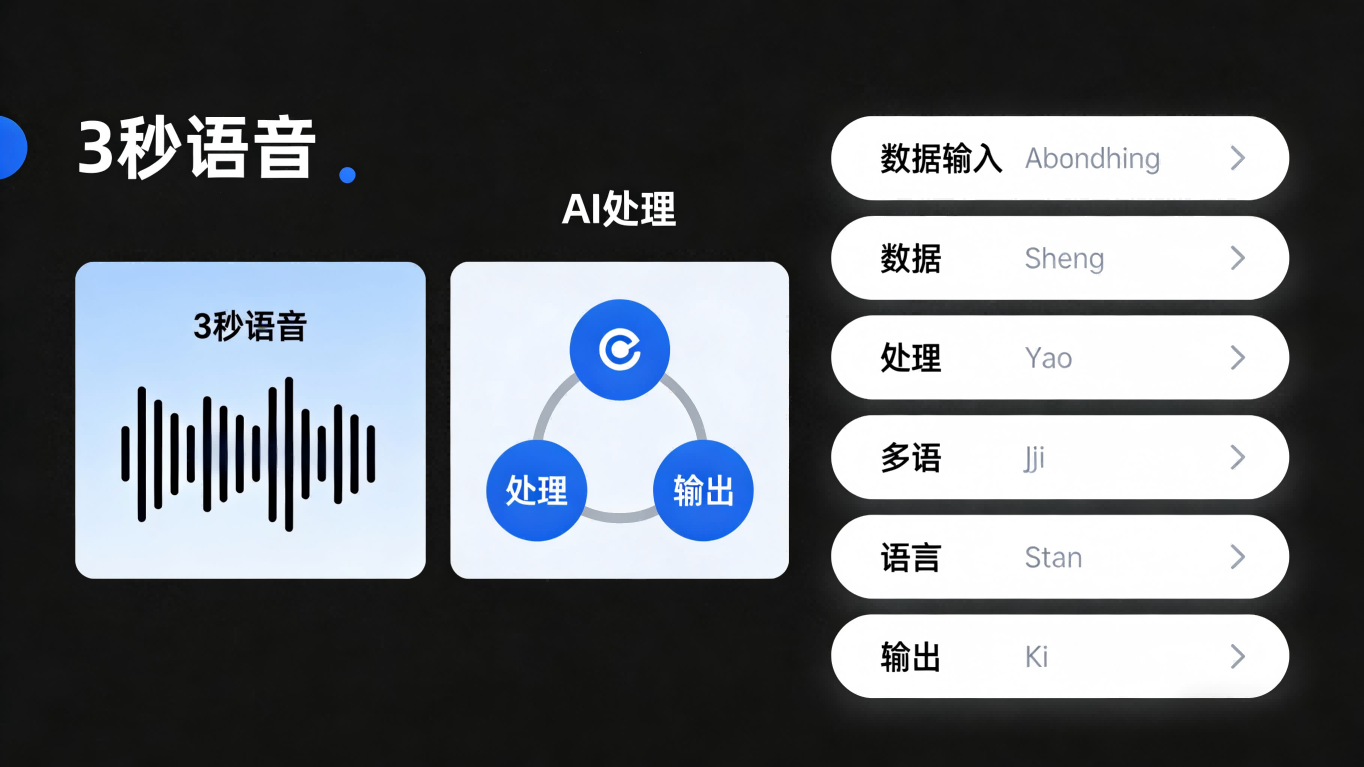 阿里“百聆”升级：仅需3秒录音，AI语音可自由切换9种语言与情感