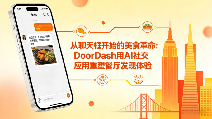 从聊天框开始的美食革命：DoorDash用AI社交应用重塑餐厅发现体验