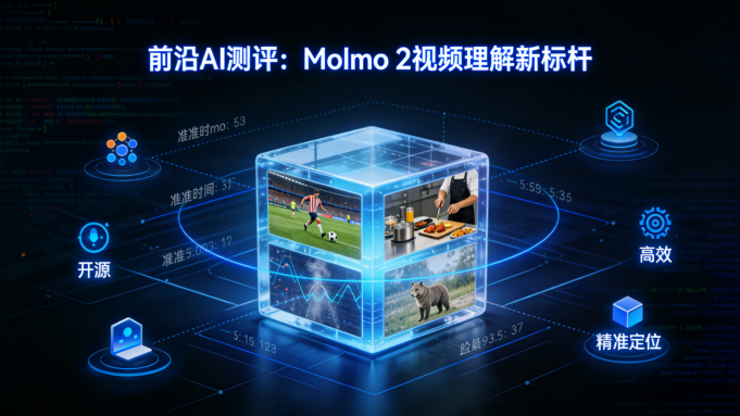 Molmo 2深度测评：开源视频理解新标杆，用“小模型”实现“大智能”