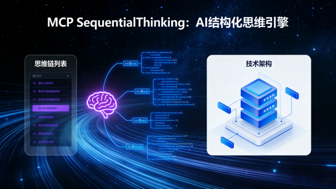 MCP SequentialThinking 深度测评：让AI拥有“结构化思维”的推理引擎
