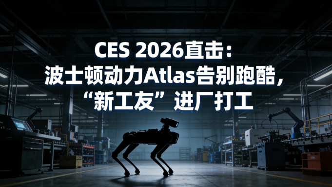 CES 2026直击：波士顿动力Atlas告别跑酷，“新工友”进厂打工