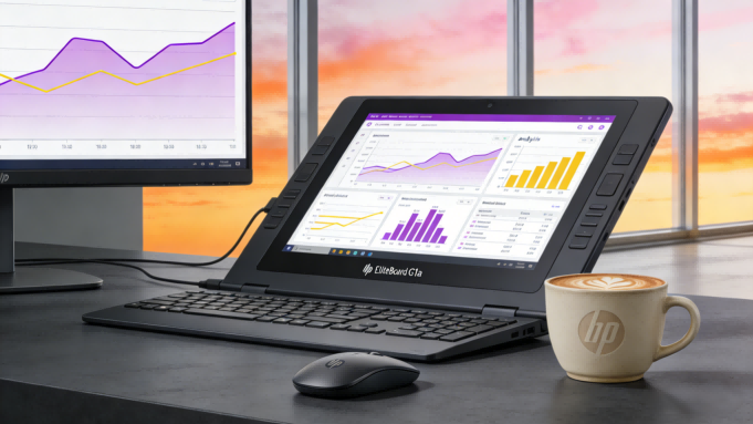 未来办公新形态！惠普全球首发“键盘电脑”，AI性能超50 TOPS