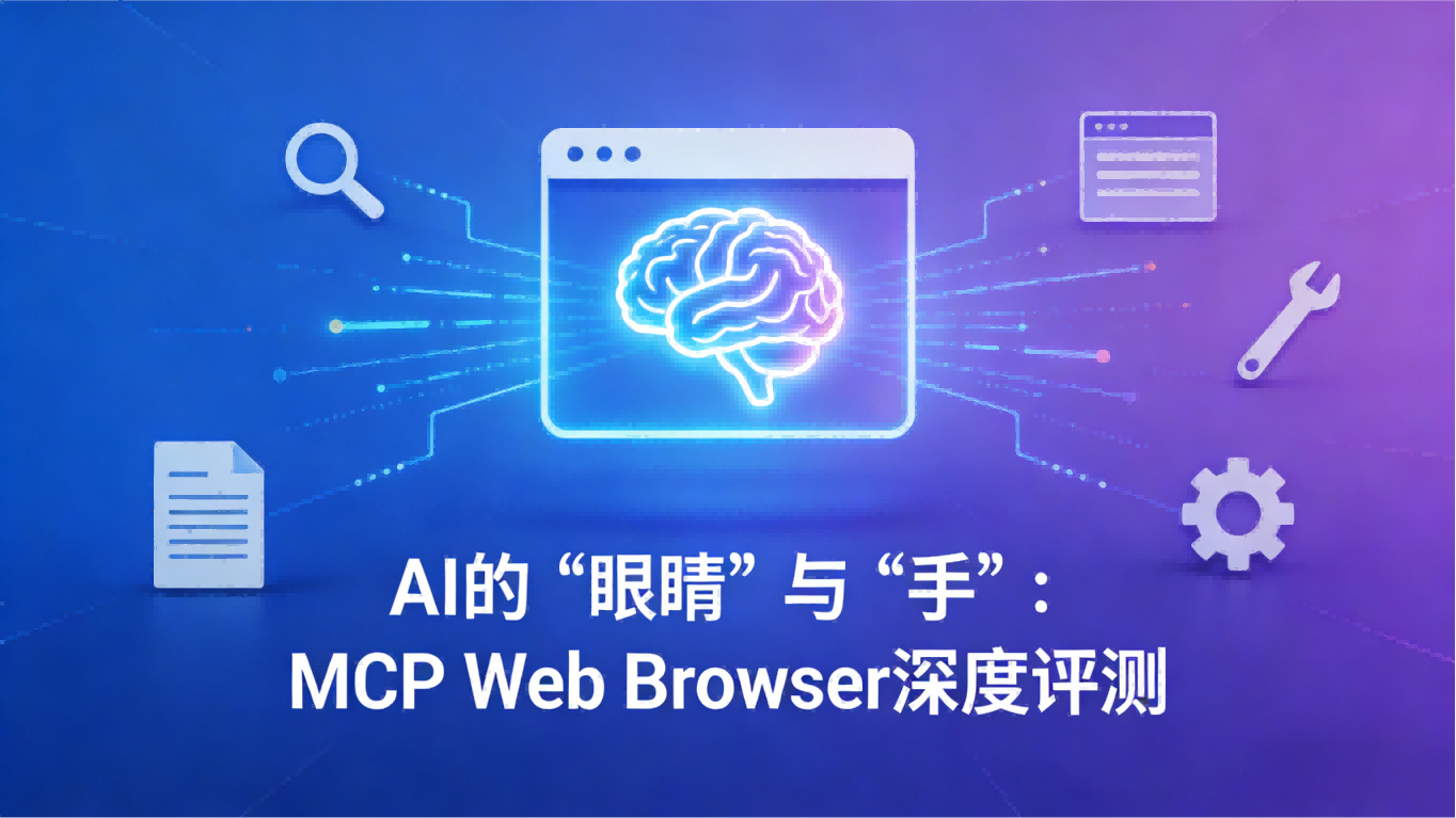 AI 助理的“眼睛”和“手”：Apify MCP Server Rag Web Browser 深度评测