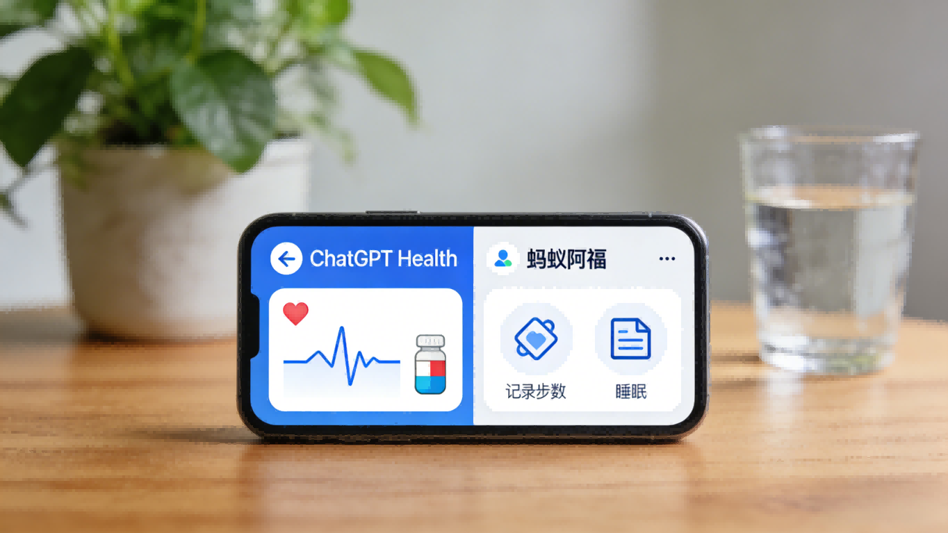 全球AI健康竞技场打响第一枪：ChatGPT Health直面蚂蚁阿福3000万用户生态