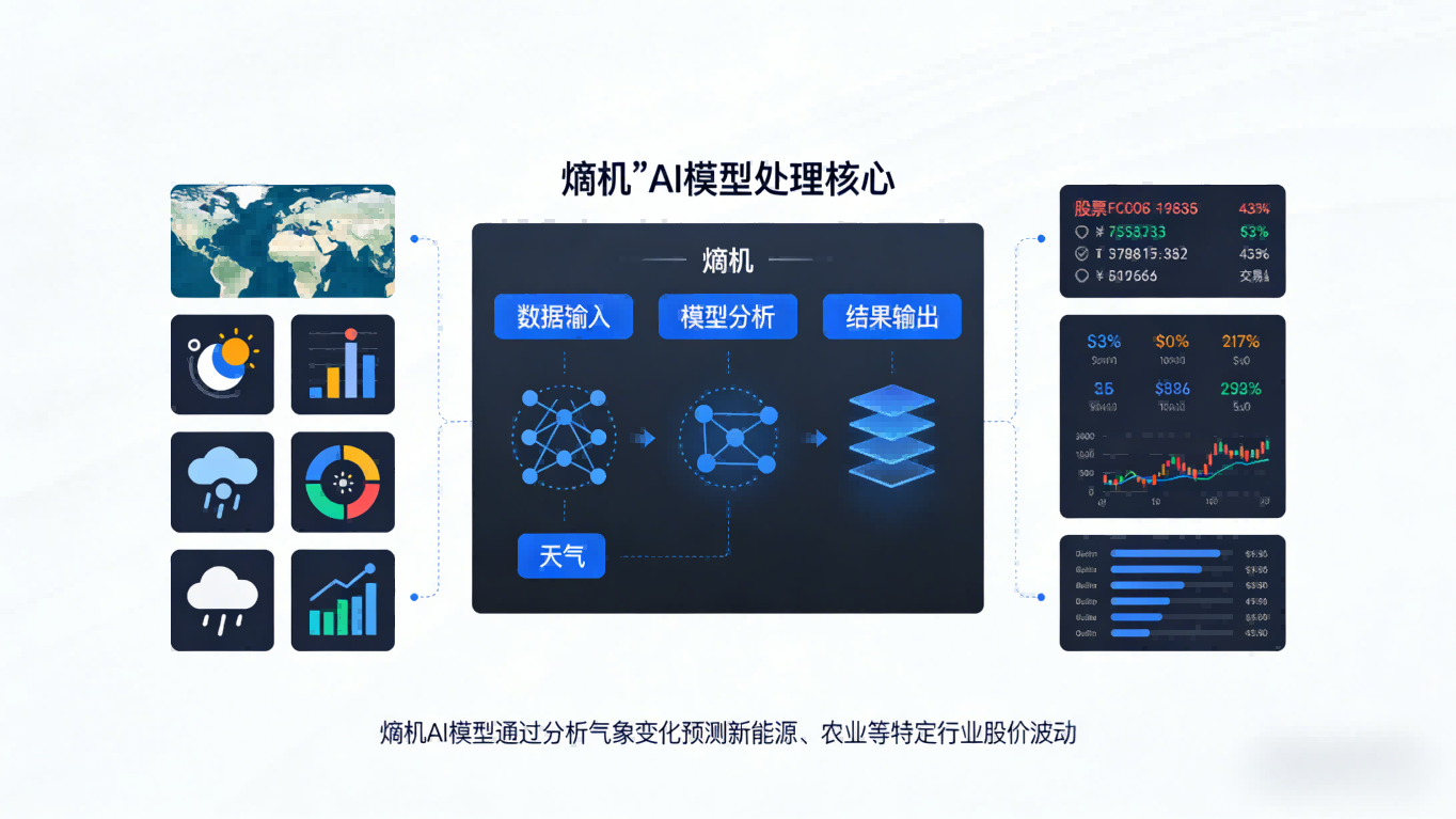 气象数据“预言”股市？中国首个金融气象AI大模型“熵机”发布