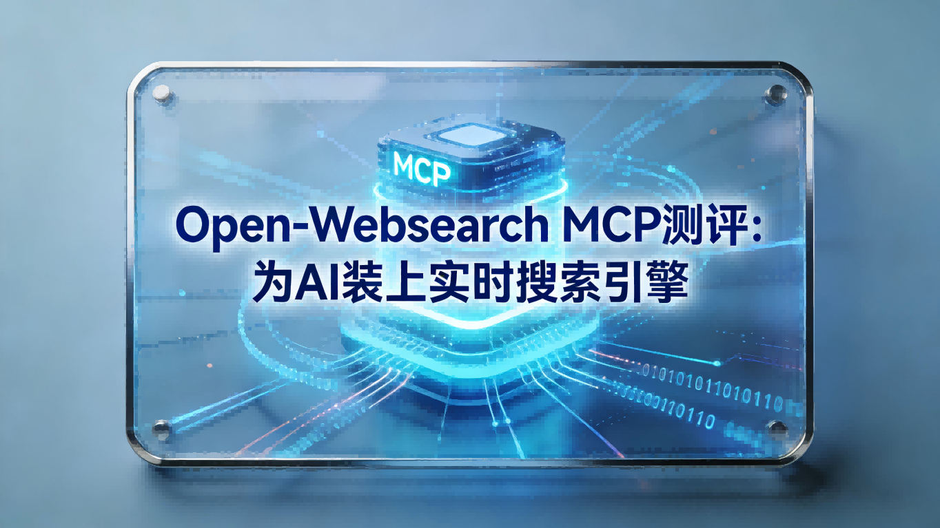 🔍 Open-WebSearch MCP 测评：打破信息壁垒，为你的AI助手装上“实时联网搜索”引擎