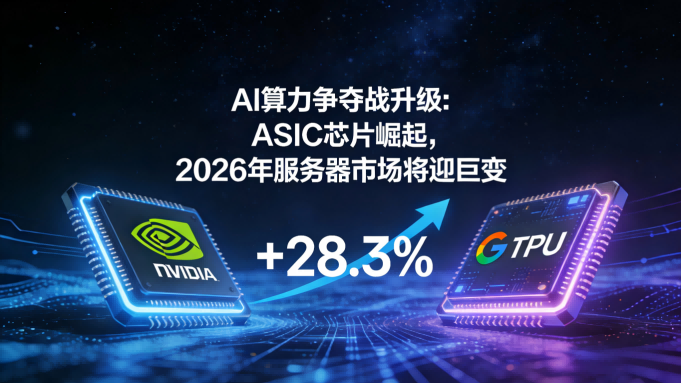 AI算力争夺战升级：ASIC芯片崛起，2026年服务器市场将迎巨变