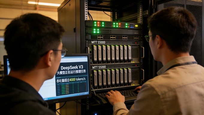 单卡推理性能逼近国际顶尖!国产GPU在6710亿参数大模型上实现重大突破