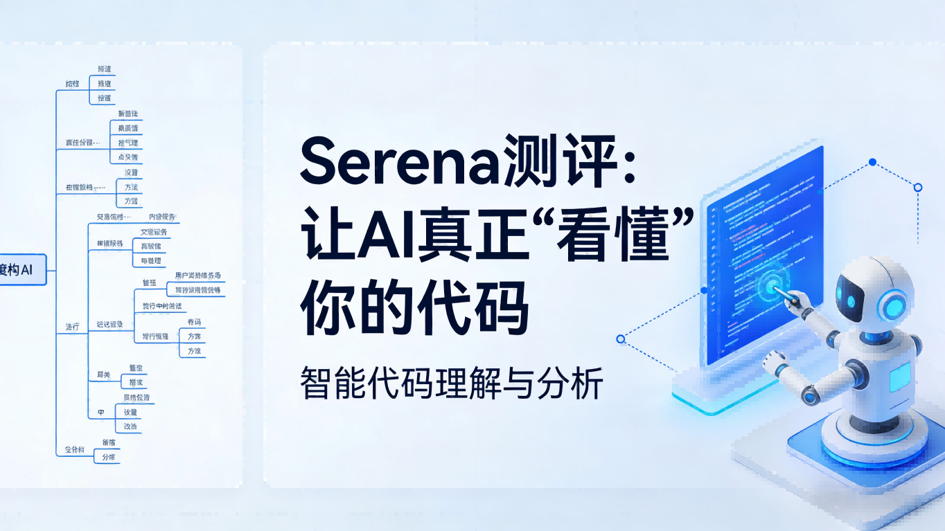 Serena测评：让AI真正“看懂”你的代码，开启人机协作编程新纪元