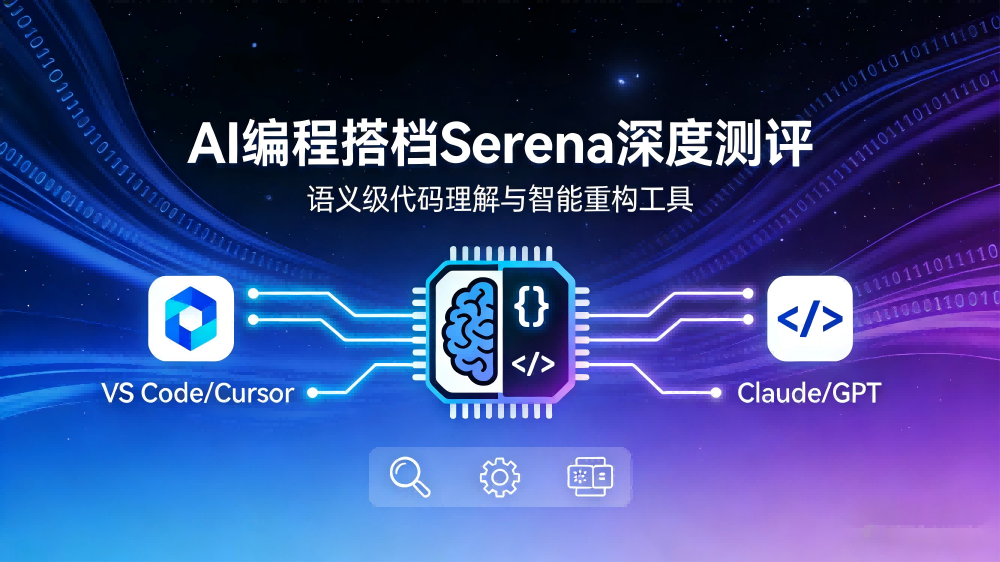 “你的AI编程搭档”：语义级编码智能助手Serena深度测评