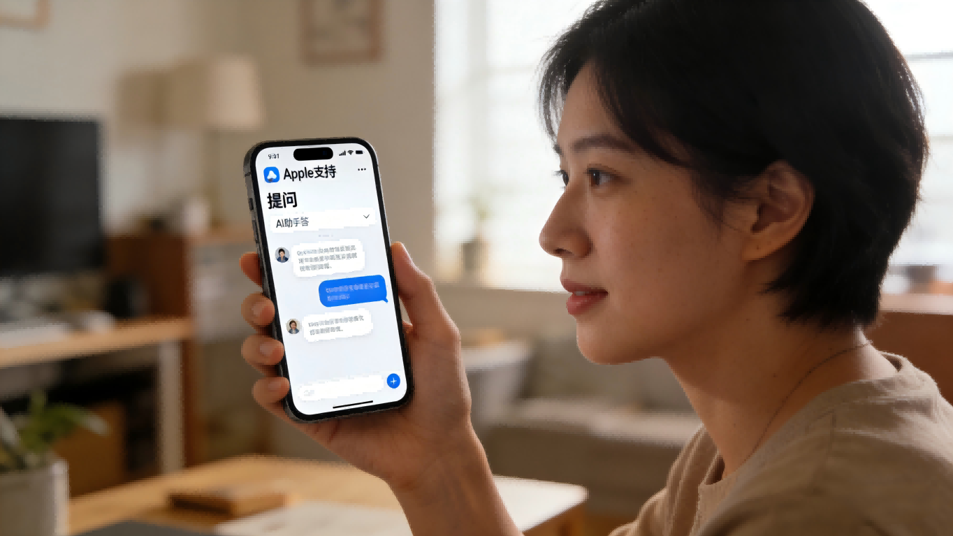 苹果客服AI助手正式“毕业”，自助诊断开启售后新时代