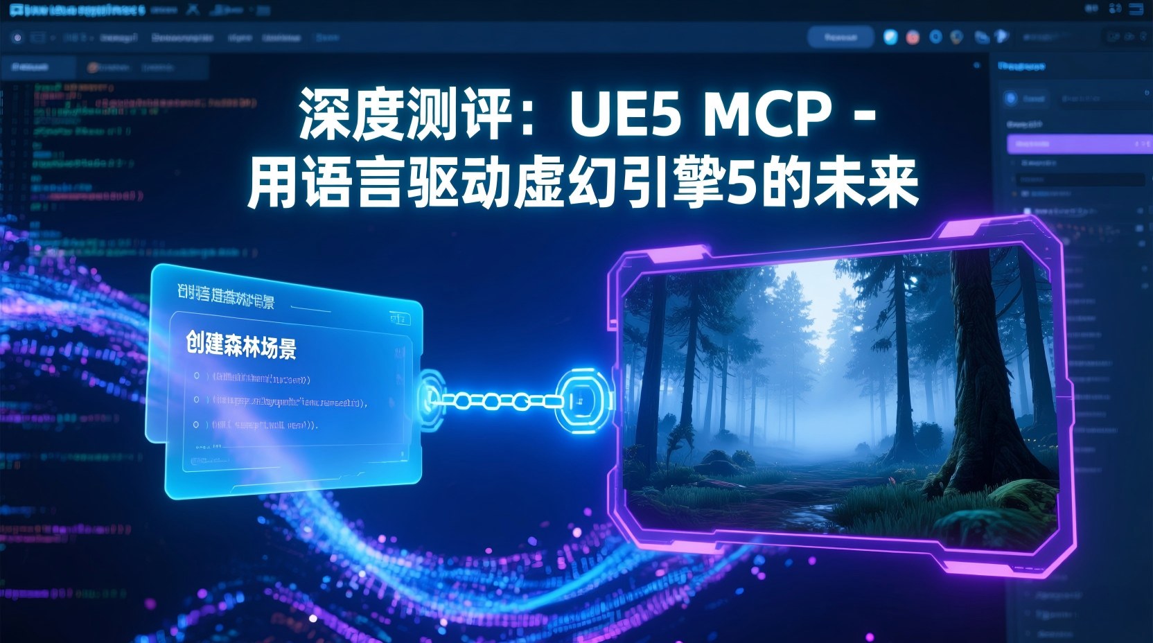 UE5 MCP 深度测评：用自然语言对话，驱动虚幻引擎的未来