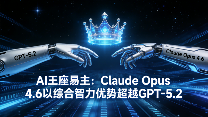 AI王座易主：Claude Opus 4.6以综合智力优势超越GPT-5.2