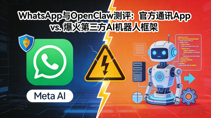 WhatsApp与OpenClaw测评：官方通讯App vs. 爆火第三方AI机器人框架