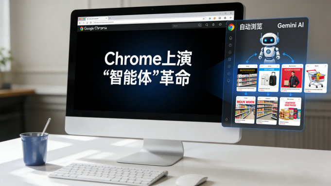 Chrome上演“智能体”革命：你的浏览器正在学会替你“跑腿”