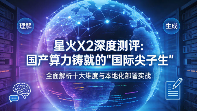 星火X2深度测评：国产算力铸就的“国际尖子生”，推理性能飙升50%