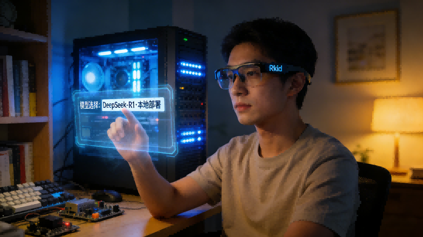 挥别“千人一面”的公版AI：Rokid Glasses开放模型私有化部署，智能眼镜迎来“自主主权”时代