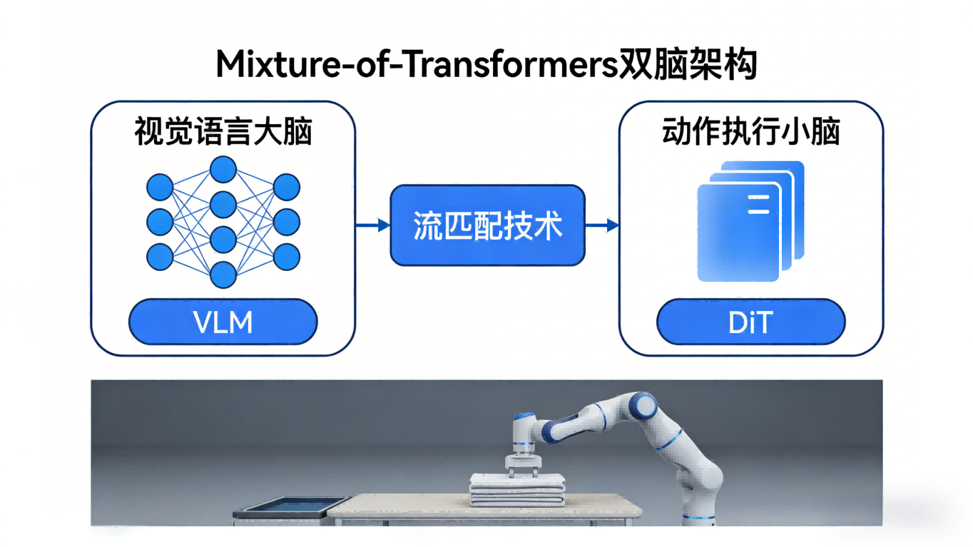 为机器人大脑装上“敏捷小脑”：小米开源47亿参数VLA模型，终结动作断层顽疾