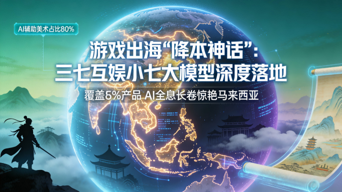 研运全链路嵌入AI，三七互娱出海版图扩张的“新引擎”