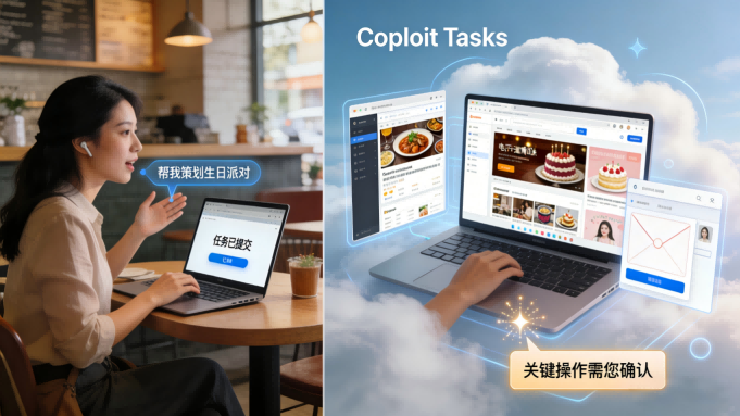 告别“手动”时代：微软推Copilot Tasks，你的云端“数字管家”已上线