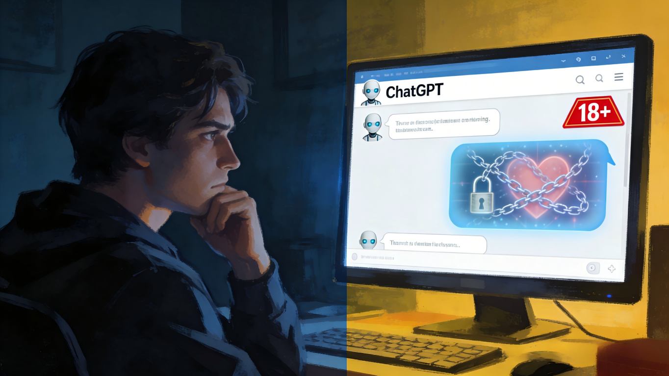 ChatGPT“成人模式”实锤代码泄露：尺度放开需“刷脸”验明正身，AI恋人要来了？