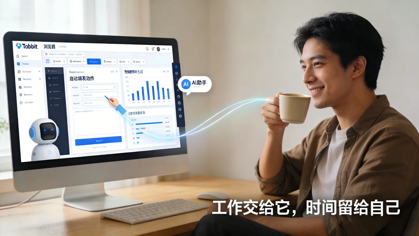“工作交给它,时间留给自己”:美团旗下Tabbit AI浏览器公测,开启“人机并行”新纪元