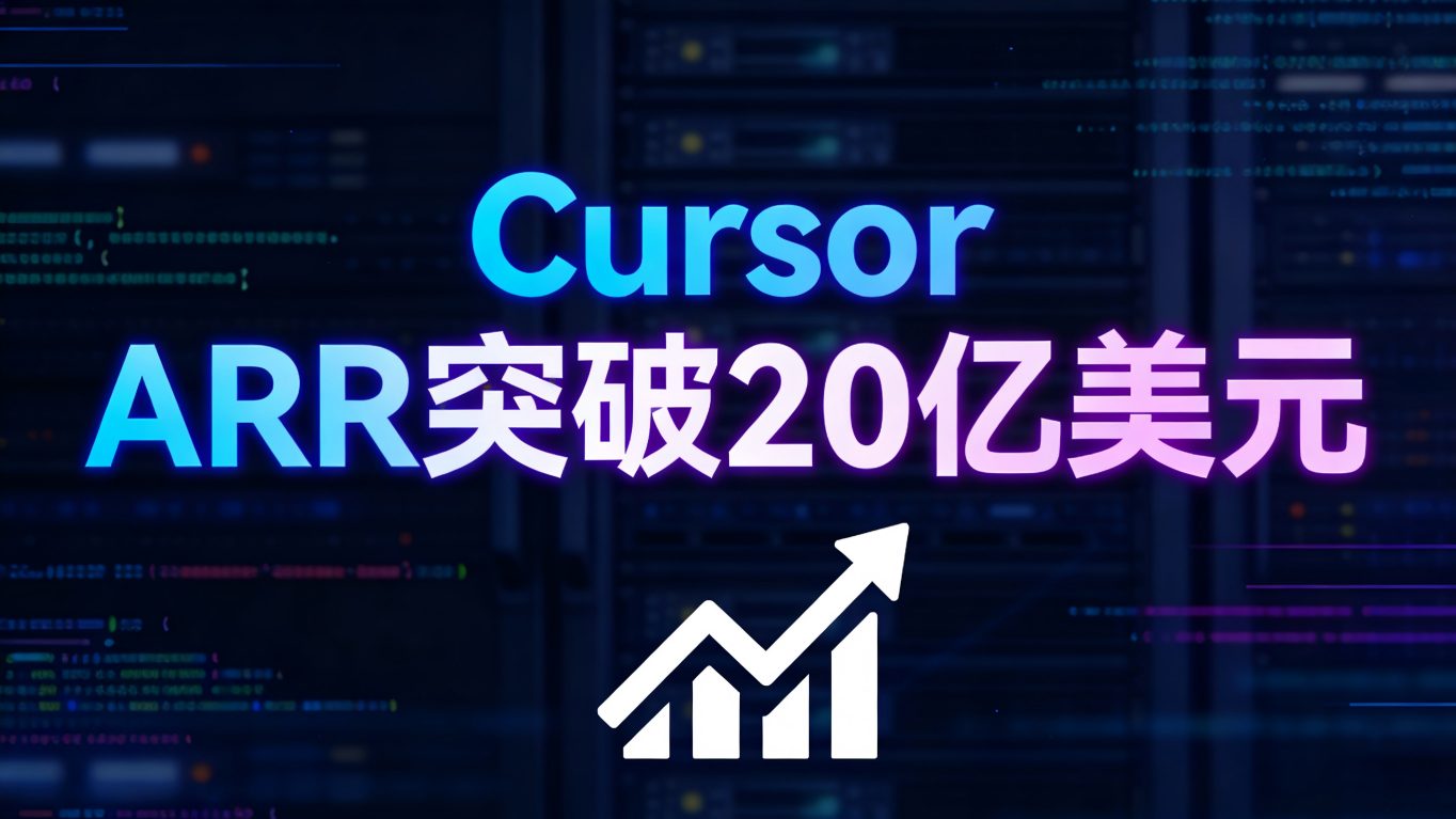 AI编程新王诞生：Cursor 20亿美元ARR背后的“速度与激情”